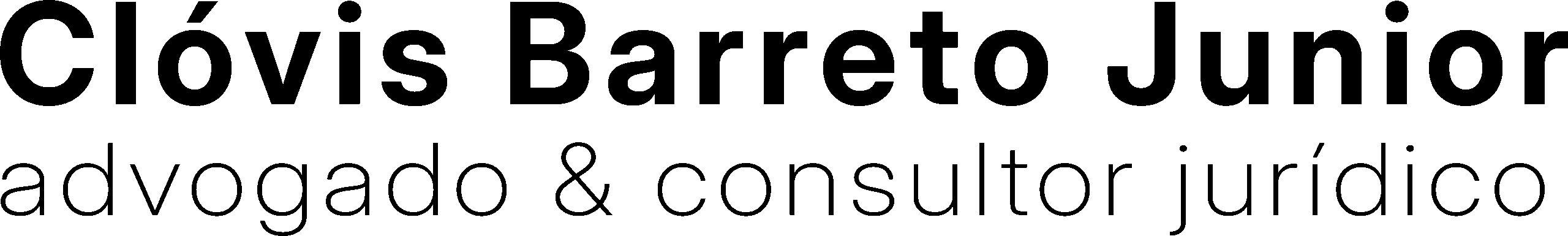 Clovis Logo Preto
