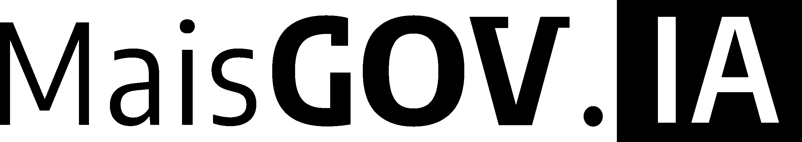 MaisGOV AI - preto